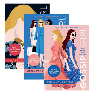Gossip Girl 绯闻女孩系列3册 你知道你爱我 我想要所有 英文原版小说 进口英语书籍