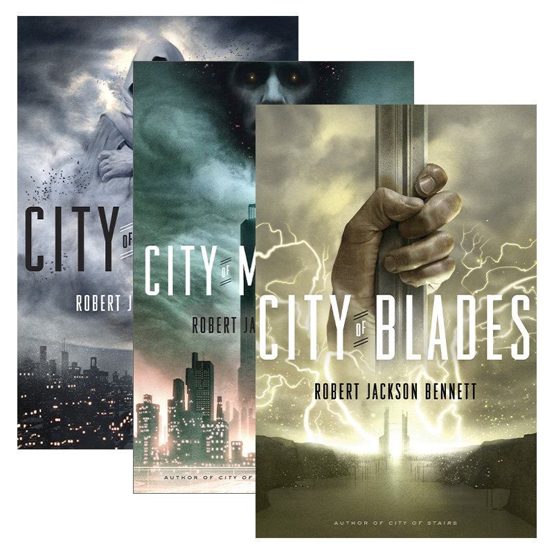 1-3册套装 robert jackson bennett 阶梯之城 圣剑之城 奇迹之城 英文