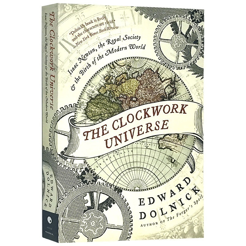 机械宇宙 艾萨克牛顿 皇家学会与现代世界的诞生 The Clockwork Universe 英文原版天文科学科普书 罗辑思维书单 书籍/杂志/报纸 原版其它 原图主图