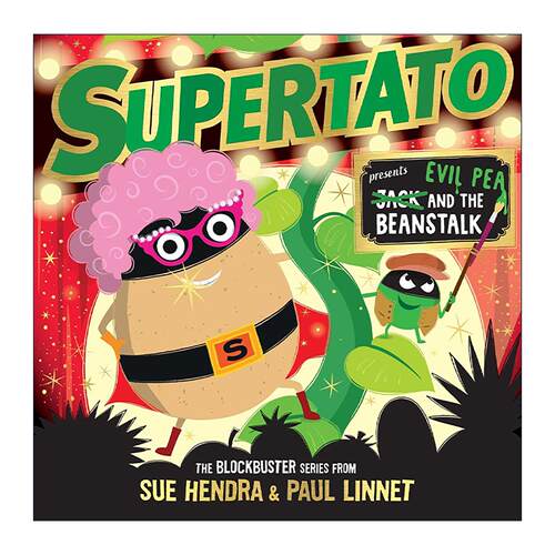 英文原版 Supertato Presents Jack and the Beanstalk 土豆超人 土豆“杰克”和邪恶“魔豆” 英文版 进口英语原版书籍