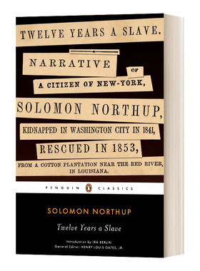 Twelve Years A Slave  为奴十二年 企鹅黑经典 Penguin Black Classics