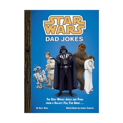 英文原版 Star Wars Dad Jokes 星球大战 冷笑话及双关语 精装 英文版 进口英语原版书籍