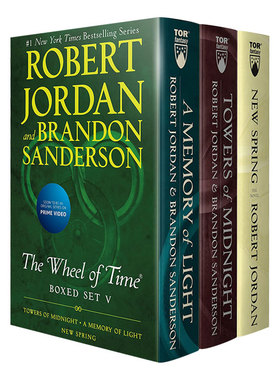 时间之轮套装5 英文原版小说 The Wheel of Time Premium Boxed Set V Books 13-15 英文原版 进口英语书籍