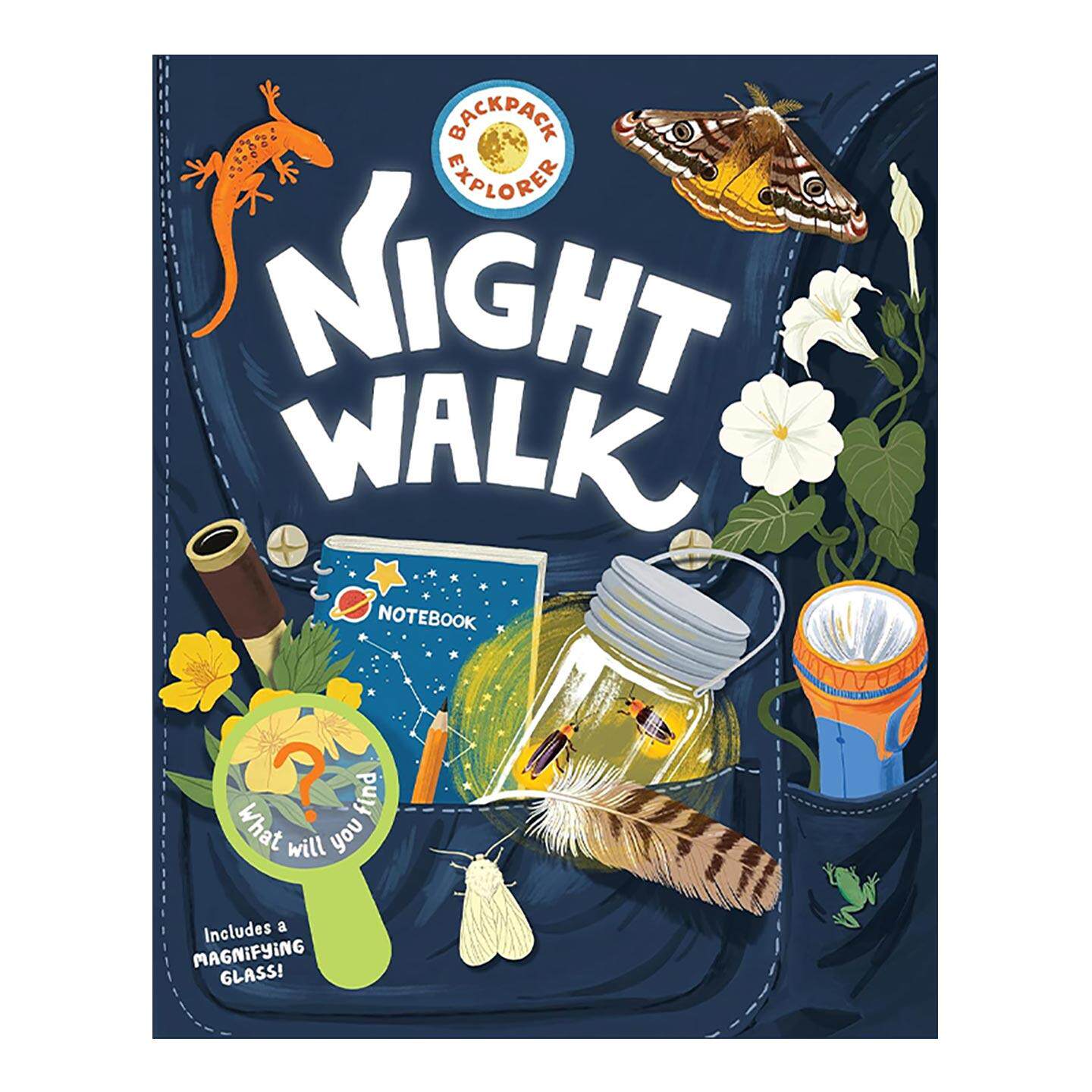 英文原版 Backpack Explorer Night Walk 背包探险者系列 夜行 大自然百科 精装 英文版 进口英语原版书籍