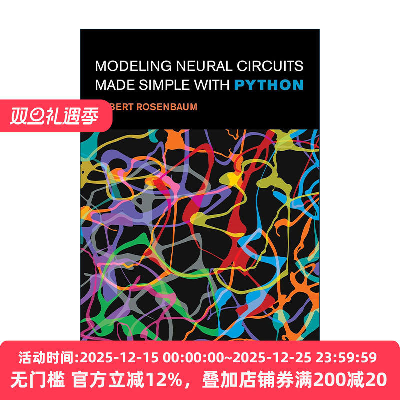 英文原版 Modeling Neural Circuits Made Simple with Python The MIT Press 用Python简化神经回路建模 计算神经科学