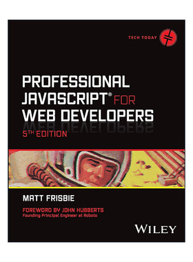 英文原版 Professional Javascript for Web Developers JavaScript高级程序设计 第5版 英文版 进口英语原版书籍