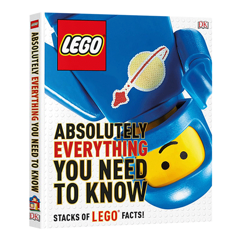 乐高 你绝对要知道的一切 LEGO Absolutely Everything You Need to Know 英文原版DK乐高世界科普 玩具积木模型 精装