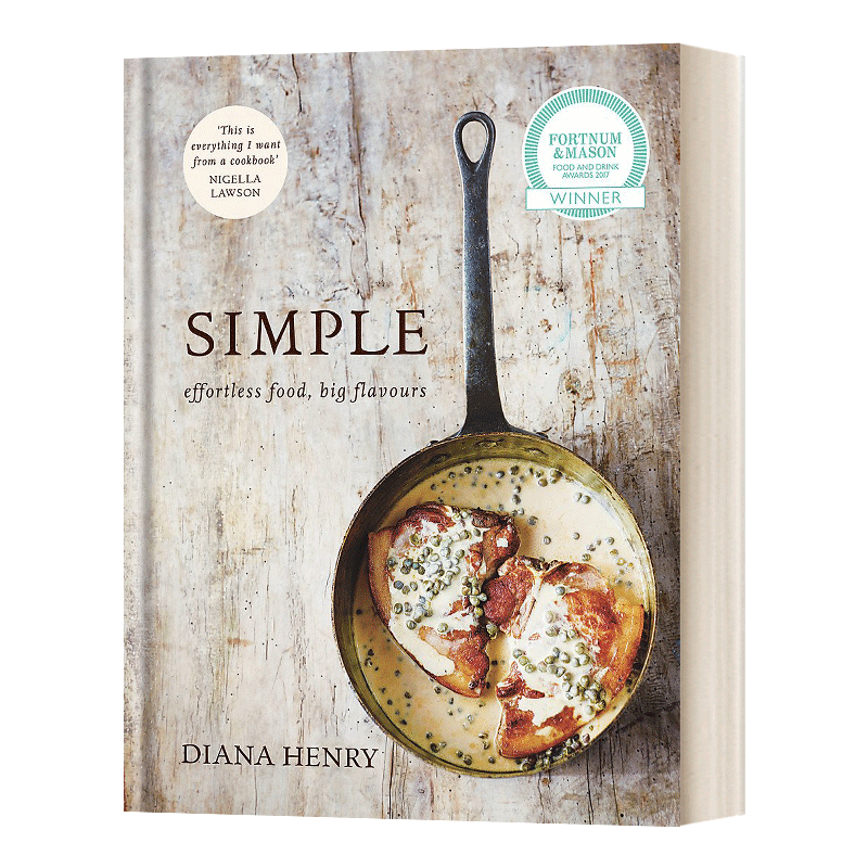 简单 小食谱 大美味 SIMPLE effortless food  big flavours 英文原版餐饮食谱书 进口生活读物英语书籍