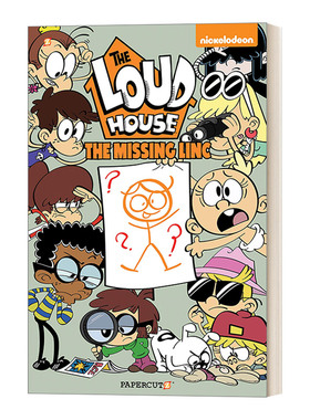 The Loud House 15: The Missing Linc 喧闹一家亲15 漫画小说