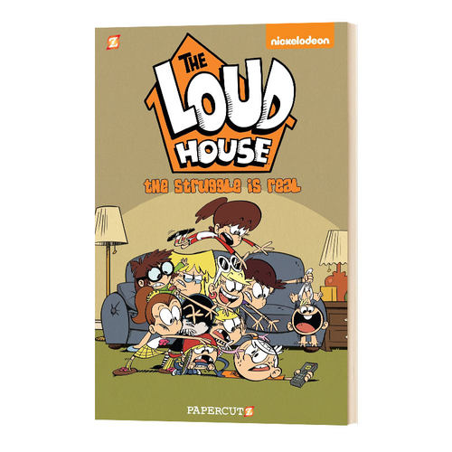 The Loud House #7 The Struggle is Real 喧闹一家亲7 斗争是真实的 英文原版儿童英语阅读绘本 进口英语书籍