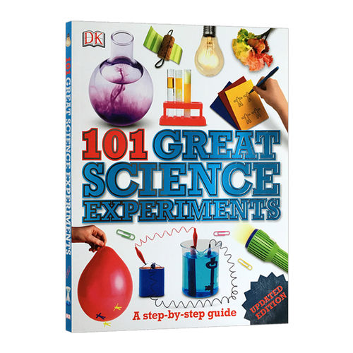 101个了不起的科学实验 101 Great Science Experiments 伟大的科学实验 DK百科书 英文原版儿童趣味科普认知图画书