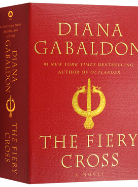 异乡人5 火红十字架 英文原版小说 Outlander 5 The Fiery Cross 进口英语书籍