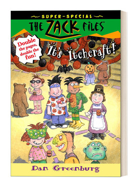 英文原版 The Zack Files 30 It's Itchcraft SuperSpecial 札克档案系列30 儿童冒险章节桥梁书 Dan Greenburg 进口英语原版书籍