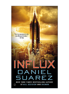 英文原版 Influx 涌变 惊悚科幻小说 Daniel Suarez 英文版 进口英语原版书籍