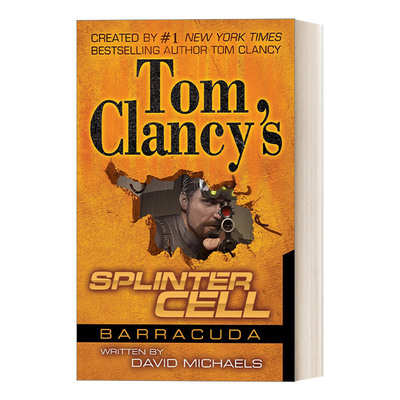 英文原版 Tom Clancy's Splinter Cell 02 Operation Barracuda 汤姆克兰西细胞分裂2 梭鱼行动 David Michaels 进口英语原版书籍