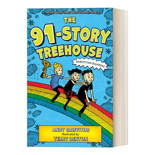 The 91-Story Treehouse 小屁孩树屋历险记 91层树屋故事 英文原版儿童章节读物 进口英语书籍