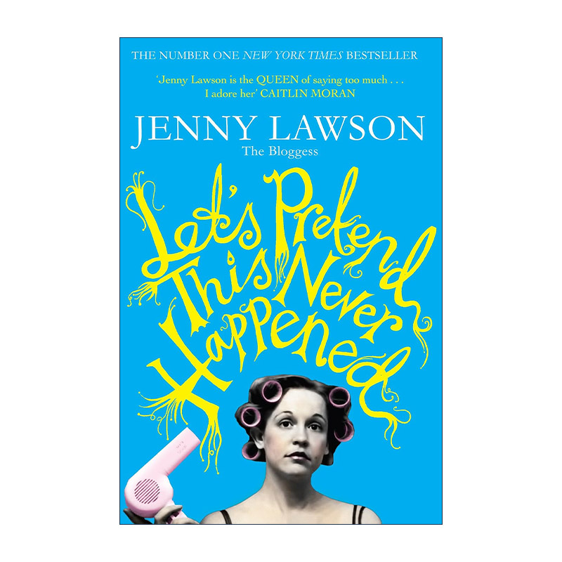 英文原版 Let's Pretend This Never Happened 开心坏了 抑郁症焦虑症患者珍妮·罗森自传 Jenny Lawson 英文版 进口英语原版书籍