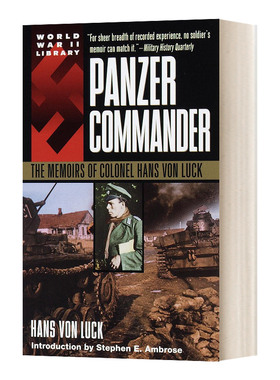 装甲指挥官 汉斯·冯·勒克上校回忆录 Panzer Commander 英文原版历史读物 进口英语书籍