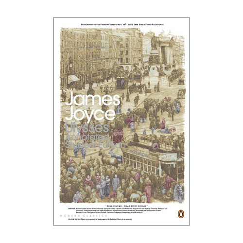 英文原版 Ulysses Annotated Students Edition 尤利西斯 詹姆斯·乔伊斯 注释版 企鹅现代经典 英文版 进口英语原版书籍