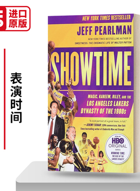 英文原版 Showtime Magic  Kareem  Riley  and the Los Angeles Lakers Dynasty of the 1980s 表演时间 英文版 进口英语书籍