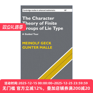 英文原版 李型有限群 Character Theory 特征标理论 Groups Finite 剑桥高等数学研究系列 The Lie 精装 Type