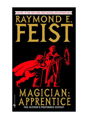 英文原版 Magician Apprentice Riftwar Cycle The Riftwar Saga 01 魔法师的学徒 魔法圣战系列1 时空裂隙之战 奇幻小说
