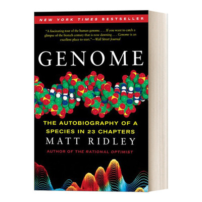 英文原版 Genome The Autobiography of a Species in 23 Chapters 基因组 生命之书23章 英文版 进口英语原版书籍