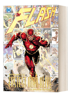 英文原版 The Flash 80 Years of the Fastest Man Alive 闪电侠 世界上速度最快的人的80年 精装 英文版 进口英语原版书籍