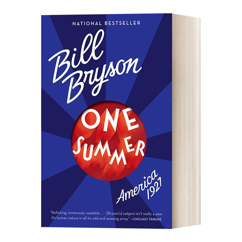 英文原版 One Summer America 1927 那年夏天 美国1927 大萧条前夜的繁荣与疯狂 历史 Bill Bryson 英文版 进口英语原版书籍