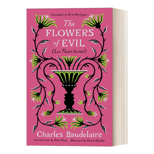 The Flowers of Evil Les Fleurs du mal 恶之花 英法双语版 波德莱尔诗集 精装版 英文原版文学读物 进口书籍