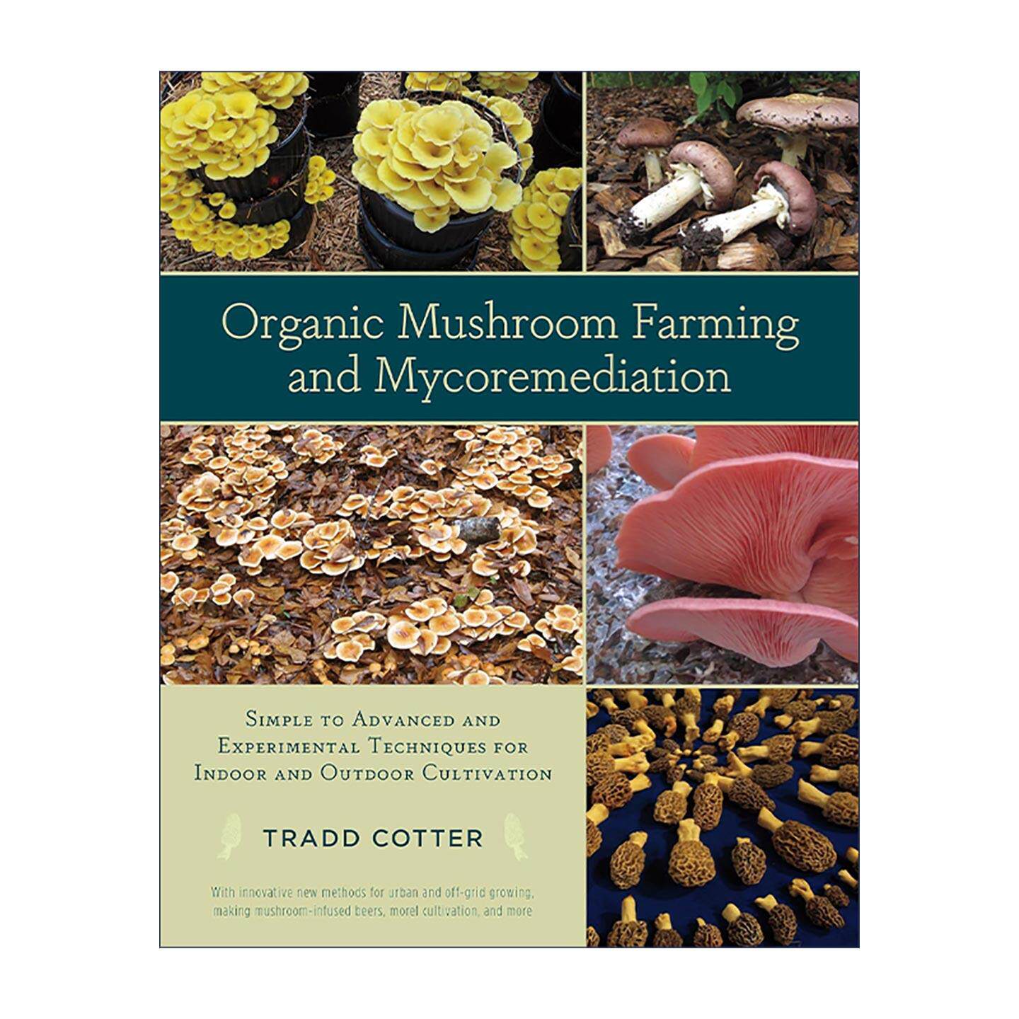 英文原版 Organic Mushroom Farming and Mycoremediation 有机蘑菇种植和真菌修复 室内外栽培的实验技术指南 Tradd Cotter英文版
