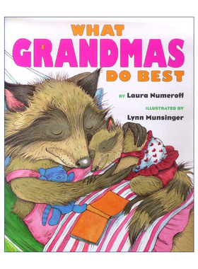 英文原版 What Grandmas Do Best What Grandpas Do Best 爷爷奶奶怎么做好 精装图画书 英文版 进口英语原版书籍