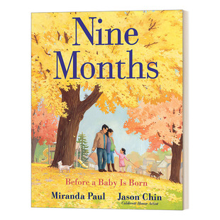 Before 绘本 Months Chin 进口英语书籍 英文原版 2022年凯迪克大奖插画师Jason Nine 婴儿出生前 Born Baby 英文版 九个月