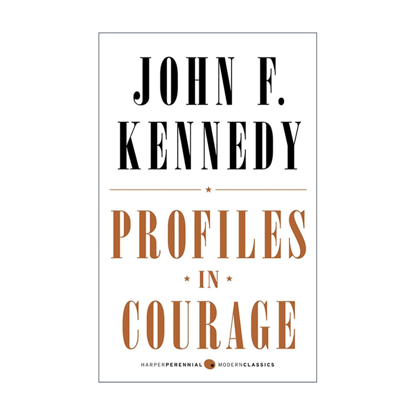 英文原版 Profiles in Courage 当仁不让 约翰肯尼迪自传 Harper经典豪华系列 英文版 进口英语原版书籍