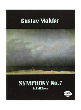 英文原版 Symphony No.7 In Full Score 古斯塔夫·马勒第七交响曲全谱 Gustav Mahler 英文版 进口英语原版书籍