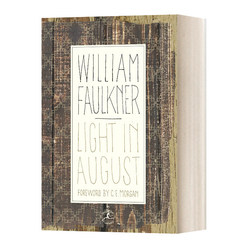 八月之光 light in august 精装 威廉 福克纳 英文原版文学小说 进口