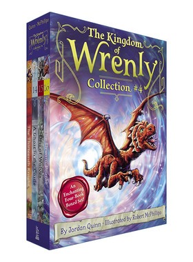 英文原版 The Kingdom of Wrenly Collection 4 儿童魔法故事 Wrenly王国系列13-16册盒装 英文版 进口英语原版书籍