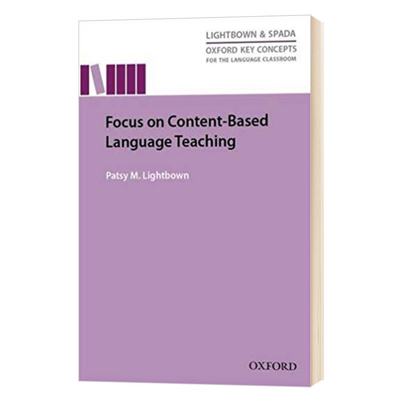 牛津研究型教学指导系列 语言教学 Oxford Key Concepts Focus On Content Based Language Teaching 英文原版大学教材进口英语书