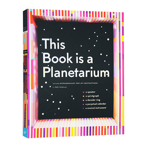 这本书是一个天文馆 This Book Is a Planetarium 英文原版天文馆立体书 STEM天文科普 创意立体操作书 Kelli Anderson 英文版