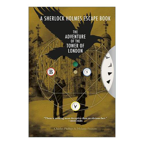 英文原版 The Sherlock Holmes Escape Book The Adventure of the Tower of London 福尔摩斯密室逃脱系列 伦敦塔冒险 益智推理