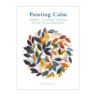 the Painting Connect 通过水彩画与自然连结 书籍 英文原版 平静绘画 nature Calm art through 进口英语原版 watercolour