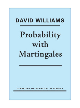 Probability with Martingales 概率和鞅 David Williams 英文原版统计学专业读物 进口英语书籍