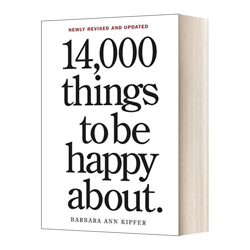 英文原版 14 000 Things to Be Happy About 让人开心的14000件事 英文版 进口英语原版书籍