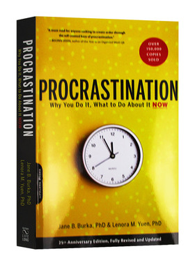 拖延心理学 Procrastination 英文原版心理类 成功励志自我提升 拖延症 进口英语书籍