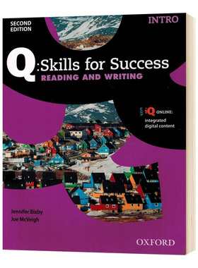 Oxford Q Skills for Success Reading and Writing Intro Level 牛津学术英语成功系列读写教材初级 英文原版语言类词汇学习书籍