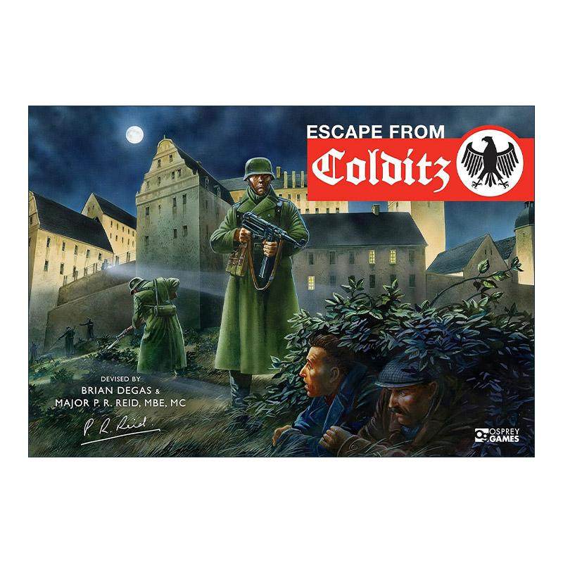 英文原版 Escape from Colditz 科蒂兹堡大逃亡 Osprey桌游战争兵棋卡牌游戏 英文版 进口英语原版书籍