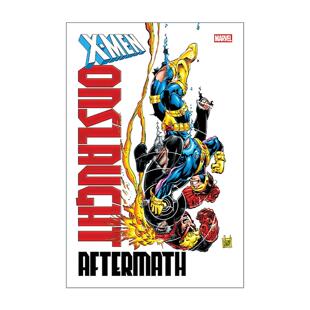 X战警 Scott 狂攻余波 Omnibus Onslaught Lobdell 收藏版 精选集 进口英语原版 精装 Aftermath 经典 Men 英文原版 书籍 漫威漫画