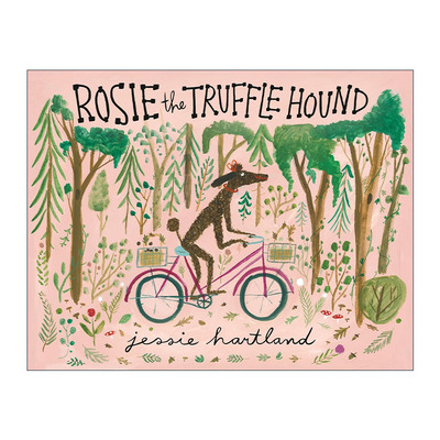英文原版 Rosie the Truffle Hound 罗斯的松露猎人之路 儿童美食精装绘本 Jessie Hartland 英文版 进口英语原版书籍