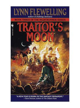 英文原版 Traitor's Moon Nightrunner 03 夜行者系列3 叛徒之月 奇幻小说 Lynn Flewelling 英文版 进口英语原版书籍
