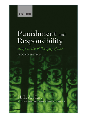 英文原版 Punishment and Responsibility 惩罚与责任 法律哲学杂文 英文版 进口英语原版书籍